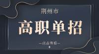 2023年荊州市高職單招學校有哪些