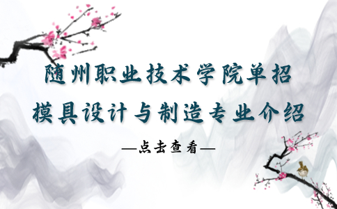 隨州職業(yè)技術學院單招模具設計與制造專業(yè)介紹