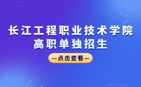長江工程職業(yè)技術(shù)學(xué)院2024年高職單獨招生各專業(yè)錄取分數(shù)線